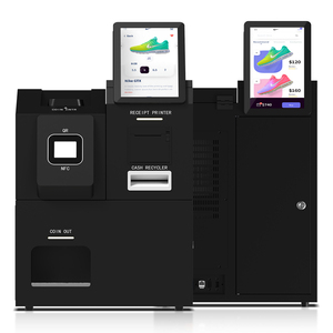 Siêu chi phí-hiệu quả 10.1inch xử lý máy tự thanh toán truy cập chấp nhận tiền mặt tái chế cho nhà hàng trung tâm mua sắm - Product Image 5