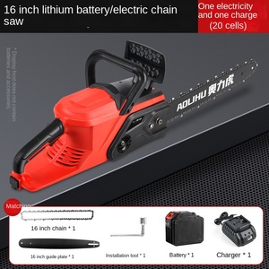 20インチブラシレス充電式工業用電動工具18インチロギングチェーンソー16インチ小型ハンドヘルドリチウム電気チェーンソー - Product Image 6