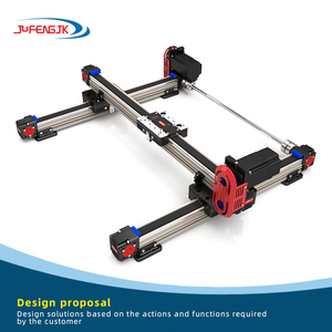 Double <strong>Axis</strong> Synchronous Belt <strong>Linear</strong> Actuator WDT4545A Customized Length 100-3500mm CNC Sliding Platform Gantry <strong>Robot</strong> - Product Image 3