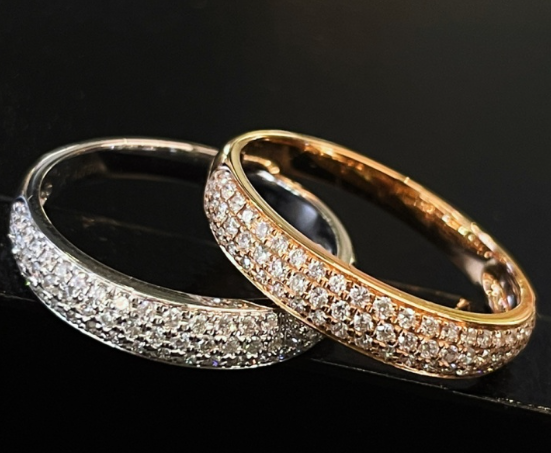 White,Rose . Ring