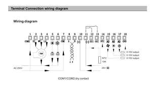 24 В кондиционер hvac цифровой контроль tuya modbus Отопление комнаты умный Wi-Fi термостат регулятор температуры для дома - Product Image 6