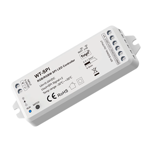 Skydance WT-SPI 5-24vdc Wifi & RF RGB/RGBW SPI Led điều khiển tuya điều khiển bằng giọng nói cho ws2811 WS2812 sk6812 vv Nhiều Chip - Product Image 1