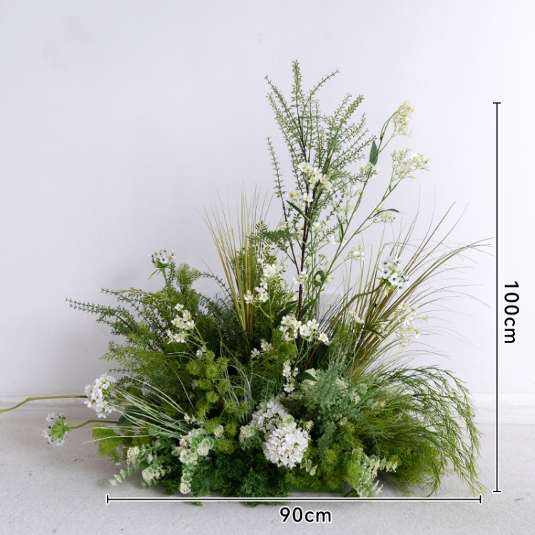 # 2 fleurs broyées