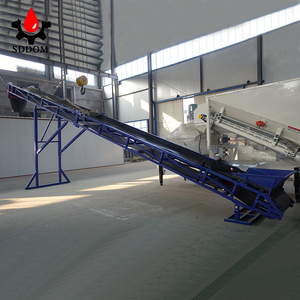 SDDOM Flat <strong>Unloading</strong> Belt <strong>Conveyor</strong> <strong>Loading</strong> <strong>Conveyor</strong> for Concrete Batching Plant - Product Image 1