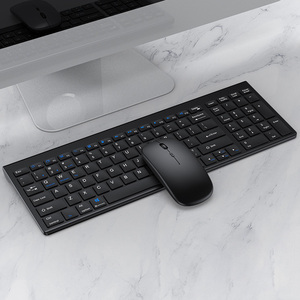 Teclado y ratón inalámbricos para ordenador portátil, Combo de ratón y teclado recargado, 2,4G, venta al por mayor de fábrica, para iPad
