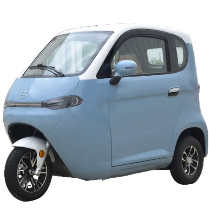 EEC 3 ruote outdoor fashion cabina chiusa 2 porte 3 posti scooter elettrico per mobilità per anziani adulti fabbrica diretta prezzo basso