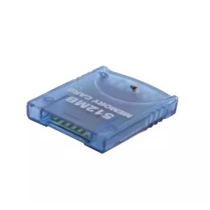 Scheda di memoria 512MB di plastica gioco di carte per Wii per GameCube GC Console Memory Card - Product Image 4