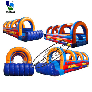 Tobogán acuático para adultos, tobogán inflable para piscina de doble carril comercial - Product Image 6