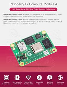 Waves hare Pi Compute Module 4 Wird mit einem offiziellen Raspberry Pi CM4002000 und einem Antennen kit geliefert - Product Image 3