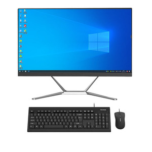 WLANiPC 23,8 pulgadas todo en uno computadora i5 11th gen computadora de oficina soporte pantalla táctil ratón teclado incluido - Product Image 1
