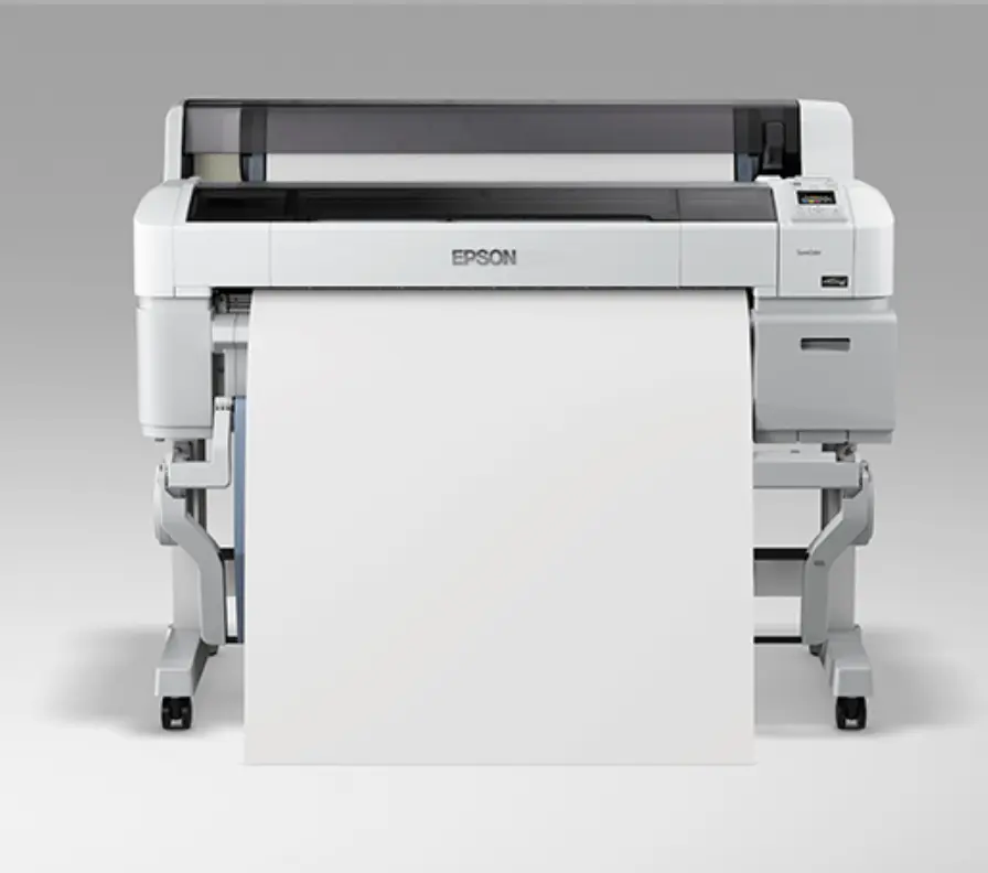 Impresora de SC-T5280 SureColor de gran formato, imagen de información geométrica de alta resolución/MAPA/gráfico/periódico POP/papel azul