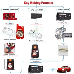 Toyota 2nd nesil akıllı anahtar 3 düğmeler için arayüz XKTO20EN evrensel uzaktan anahtar XKTO00EN yükseltilmiş versiyonu - Product Image 5