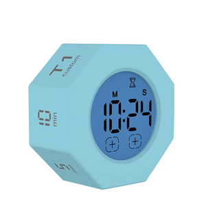 Multi-Funktions-Zeitmanagement-Studien-Werkzeuge Trainings-Spiel Schwerkraft-Sensor Flip-Cube-Timer Digitaler Küchen-Timer