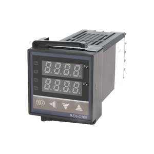Controlador de temperatura inteligente, controlador de relé de entrada tipo K, sin alarma, pantalla digital corta, REX-C100 - Product Image 4