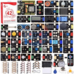 Kit de sensor de desarrollo de WiFi Esp32 IoT Programación de microPython Compatible con bloques Arduino - Product Image 1