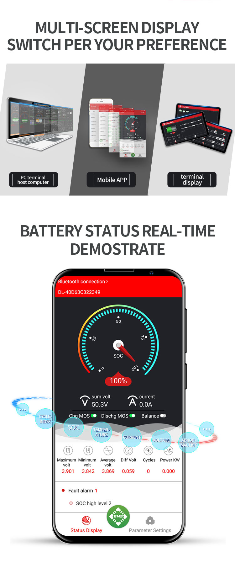 Daly 13s 14s 15s 16s 48v Lithium battery bms board 100a 200a 250a 16s smart bms 100amp 48v 16s smart bms lifepo4