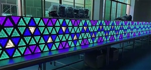 16x 30W RGB Golden Matrix Light Triangle Retro <strong>LED</strong> Stage Light Effect Retro Light - Product Image 5