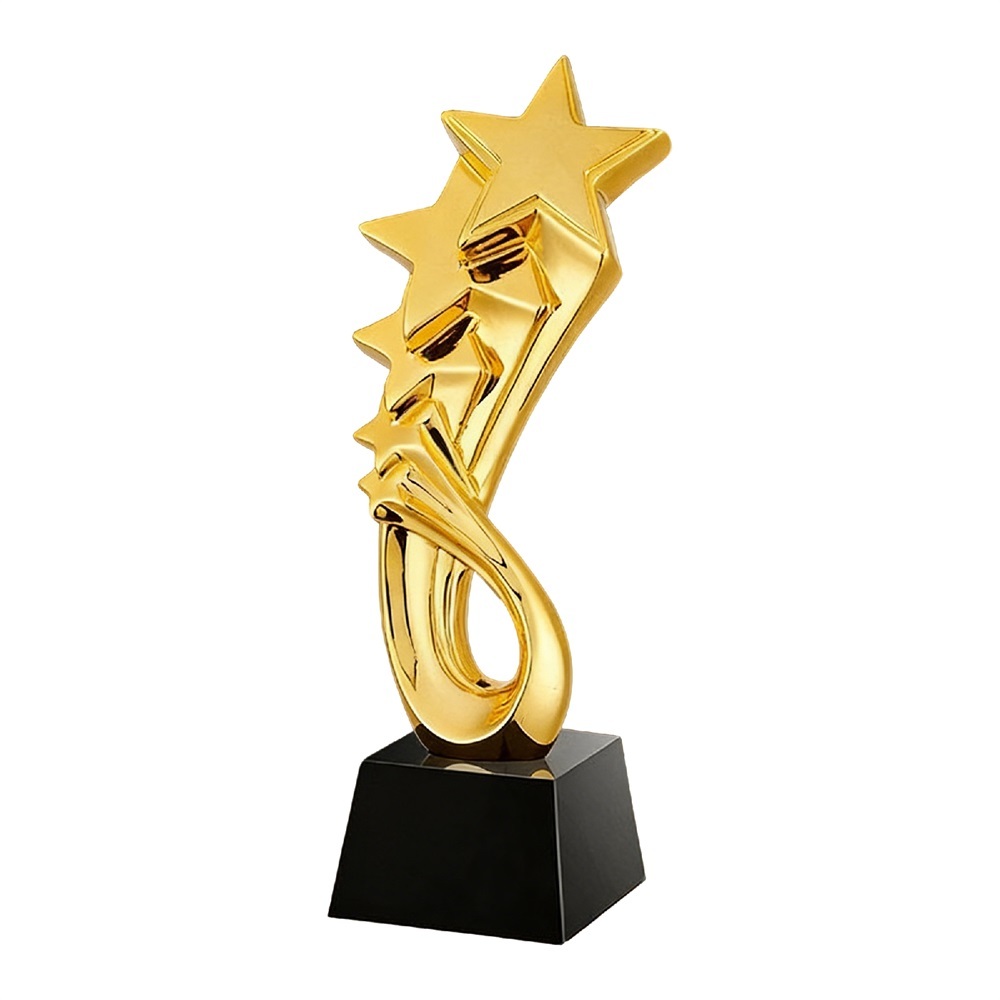 Trophée en résine de qualité supérieure en gros avec logo personnalisé