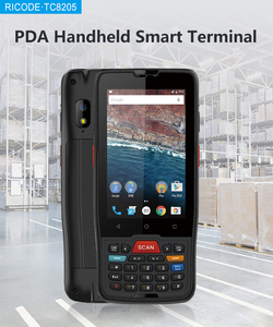RICODE <strong>Android</strong> 9/10 Warehouse Logistic Portable 4G WIFI GSM 1D 2D <strong>Android</strong> PDA Barcode Scanner - Product Image 5
