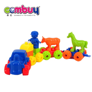 Araç seti eğitici oyuncaklar büyük plastik yapı taşları çocuklar için - Product Image 3