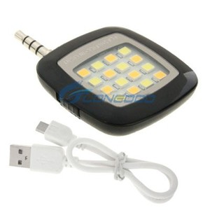 苹果手机便携式迷你16发光二极管闪光灯 - Product Image 4