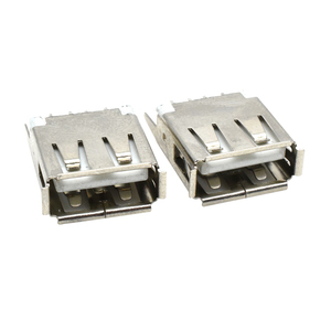 USB2.0 USB A conector hembra 180 grados vertical 4 pin AF resistente a la temperatura conector hembra tipo USB - Product Image 4