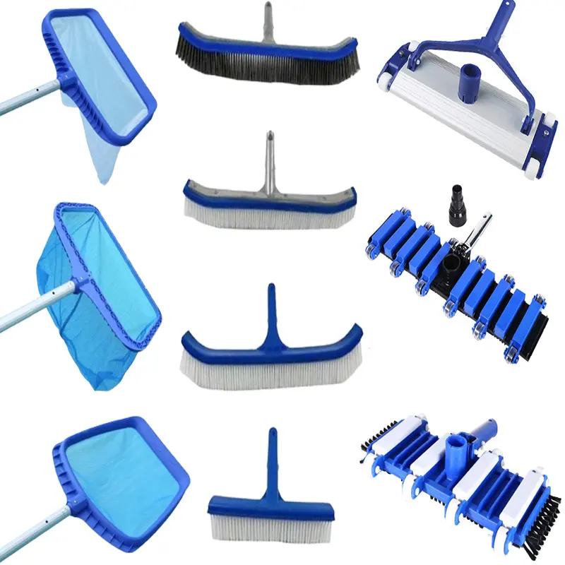 Accessoires de nettoyage de piscine automatique direct d'usine Filet de brosse et filtre et couvercle de machine d'aspiration pour piscines extérieures