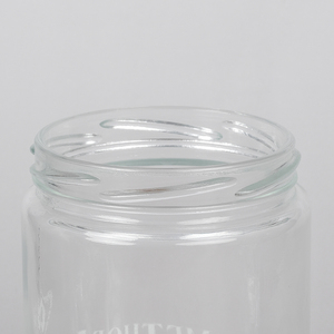 8 oz Food Grade Empty clear Leak Proof Glass <strong>Jars</strong> for Jam with Lids