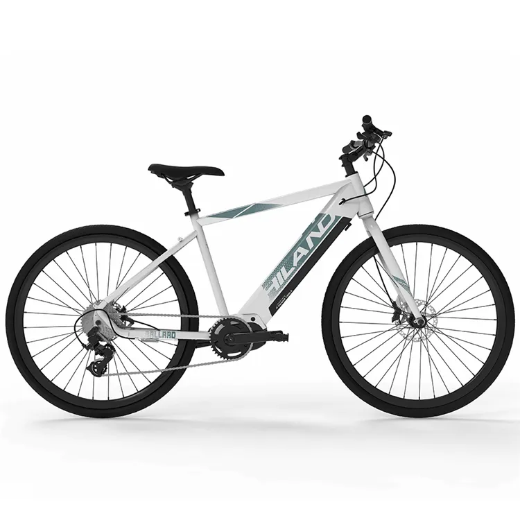 Велосипед JOYKIE из алюминиевого сплава, электрический велосипед 700c, 9 скоростей, 250 Вт, средний мотор, городской электровелосипед