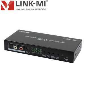 4x1 <strong>HDMI</strong> <strong>2</strong>.0 <strong>Switch</strong> with ARC and CEC for Home Theater Systems 4K <strong>HDMI</strong> <strong>Switch</strong> with Audio Extractor - Product Image 5