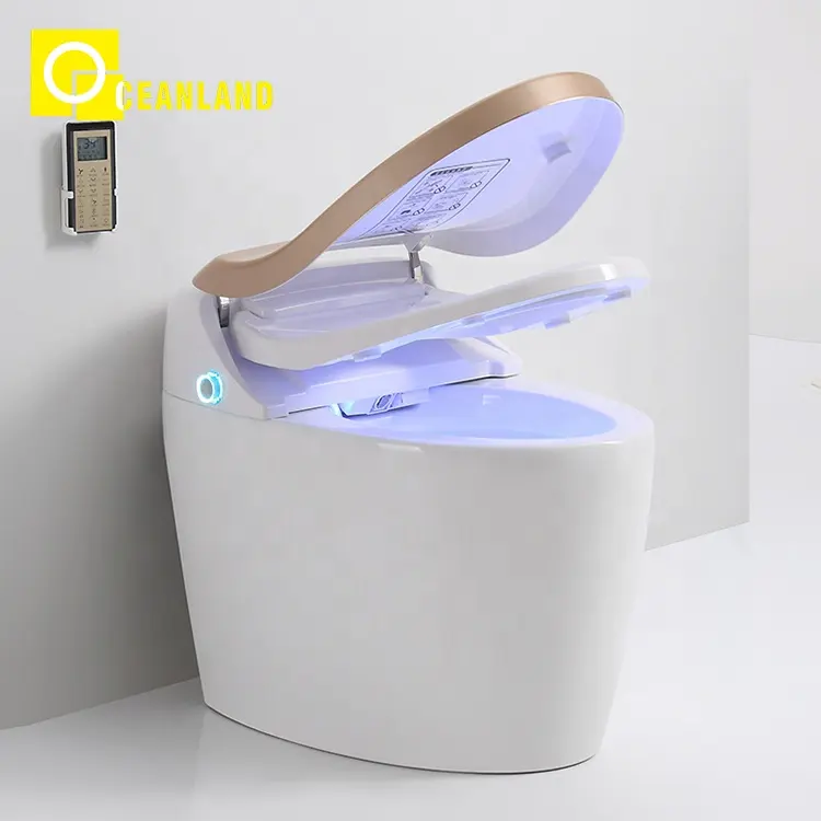 bathroom automatic sensor electric intelligent smart ceramic toilet