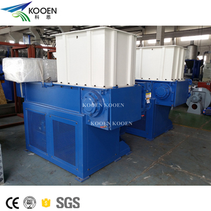 New Design Plastic Shredder Machine With Double Shaft / Wood Metal <strong>Grinder</strong> Price