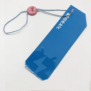 Custom Design Garment Tags Clothing Tag Hangtag <strong>String</strong> <strong>Round</strong> Plastic <strong>hang</strong> Tag <strong>String</strong> <strong>Loop</strong> for Clothing - Product Image 5
