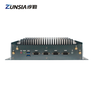 Zunsia Intel 12th Gen Core I3 I5 I7 I9ファンレスミニPC 3 LAN 4COM DDR4 G 5GベースステーションX86埋め込みインダストリアルコンピュータケース