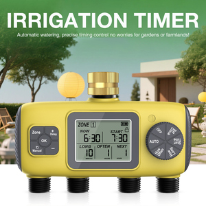 <strong>2025</strong> New Digital Water <strong>Timer</strong> Irrigation Controller Timed Water Device 4 Outlets Intelligent Garden Watering Irrigation System - Product Image 5