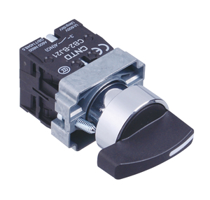 CNTD 3 pozisyon seçici basmalı düğme anahtarı CB2-BJ21 ile 22mm seçici anahtarı 3 pozisyon, Wenzhou, basmalı düğme anahtarı - Product Image 1