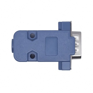 ชาย/หญิงสีฟ้าตรงพิน DB9 D-sub PCB Mount RS232 serial พอร์ตเชื่อมต่อซ็อกเก็ตสกรูถั่ว - Product Image 5