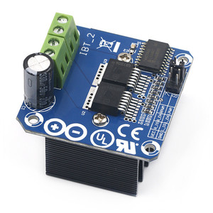 Nuovo modulo Driver motore ad alta potenza BTS7960 43A H-Bridge, diagnostica corrente Smart auto fai da te per Arduino - Product Image 4