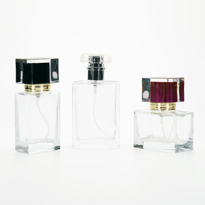 Vista Luxury Custom <strong>10ml</strong> 30ml 50ml 60ml 100ml clear Frosted Flat square <strong>Empty</strong> Glass Bottle Perfumes Bottle with Packaging <strong>Box</strong> - Product Image 6