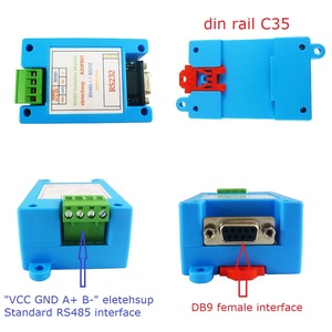 Venta al por mayor R2OPB03 puerto serie UART DC12V 24V RS232 a RS485 aislador convertidor PC COM para analógico Digital IO HMI Modbus RTU PLC - Product Image 5