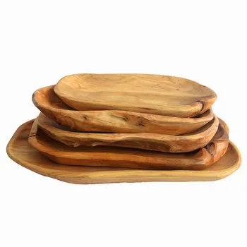 Newell moderno stile nordico in legno piatto di frutta da cucina ciotola di frutta dado decorativo vassoio piatti di bambù