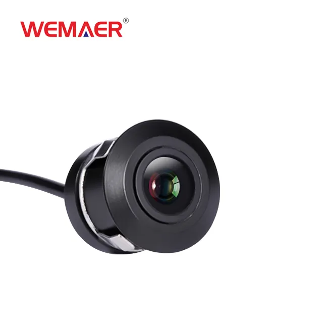 Wemaer OEM Monitor di parcheggio antiurto Auto elettronica Mini retrovisore impermeabile visione notturna HD IP68 Auto telecamera retromarcia