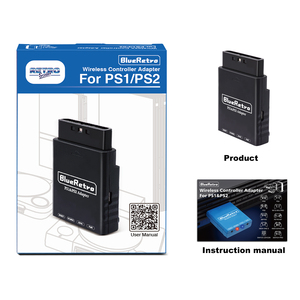 อะแดปเตอร์คอนโทรลเลอร์ไร้สายสำหรับ PS2 PS2รองรับ PS4/PS5/SWITCH/XBOX/8bitdo คอนโทรลเลอร์แบบย้อนยุค - Product Image 6