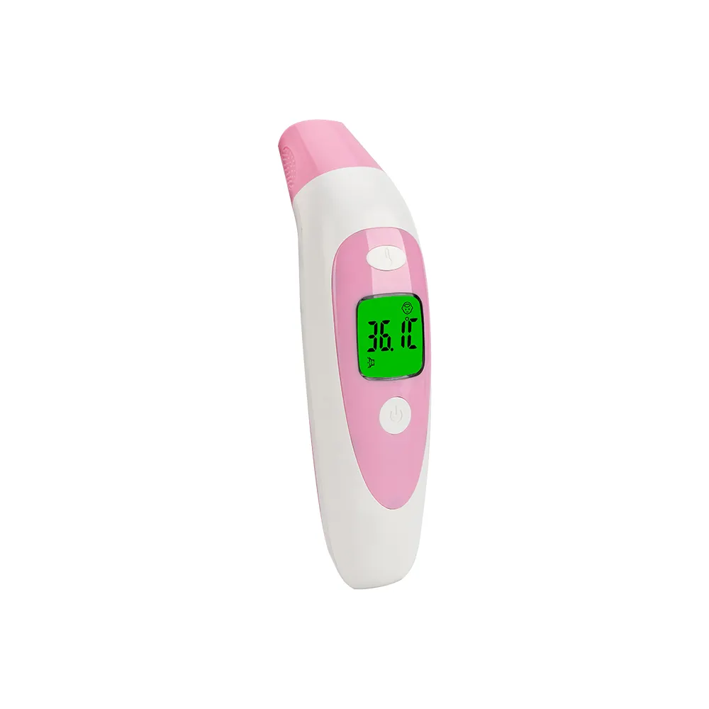 아기용 디지털 귀 및 이마 온도계 디스플레이는 가정에서 정확한 발열 추적을위한 디지털 및 정확한 온도계