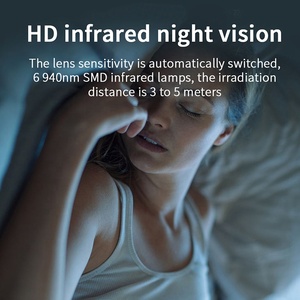 畅销迷你WiFi无线X6D型夜视运动检测闭路电视摄像机 - Product Image 5