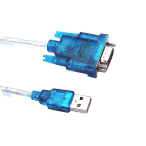 厂家批发USB 2.0至DB9 RS232电缆串行电缆适配器转换器USB RS232电缆带光盘驱动器 - Product Image 5