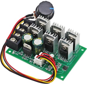 Регулятор скорости двигателя постоянного тока PWM 12V/24V/36V/48V высокомощный контроллер двигателя постоянного тока 40A - Product Image 1