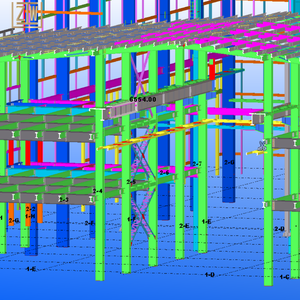 Sẵn Sàng Thực Hiện Hiện Đại Công Nghiệp 1000 Mét Vuông Đúc Sẵn Kết Cấu Thép Nhà Kho Xây Dựng Cho Thực Phẩm Nhà Máy Hội Thảo - Product Image 4