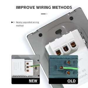 ประเภท A 2.1A เครื่องชาร์จพอร์ต <span class=keywords><strong>USB</strong></span> US มาตรฐานหลาย 6 Pins ซ็อกเก็ตผนัง Dual <span class=keywords><strong>USB</strong></span> เครื่องชาร์จซ็อกเก็ตปลั๊กไฟ - Product Image 3