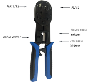 Rj45 Crimper Factory Price <strong>Network</strong> Crimping Tool CAT6 RJ45 Modular Plug Crimping Tool <strong>Network</strong> Rj45 Crimper - Product Image 6